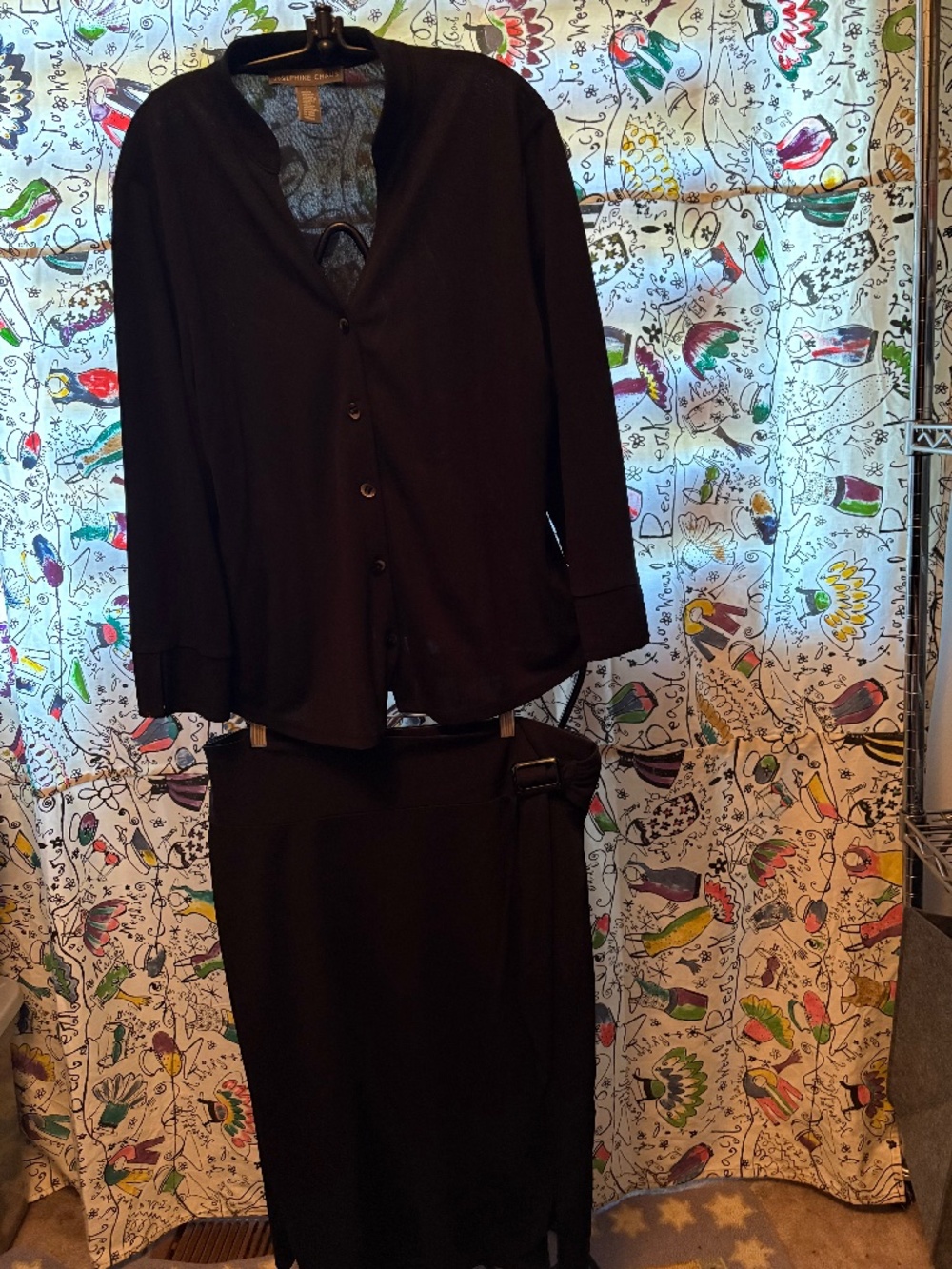 2PC shirt and skirt set
